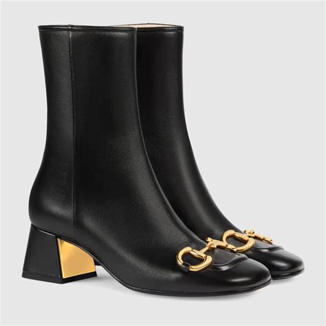 gucci baby horsebit bootie|gucci embroidered boots.